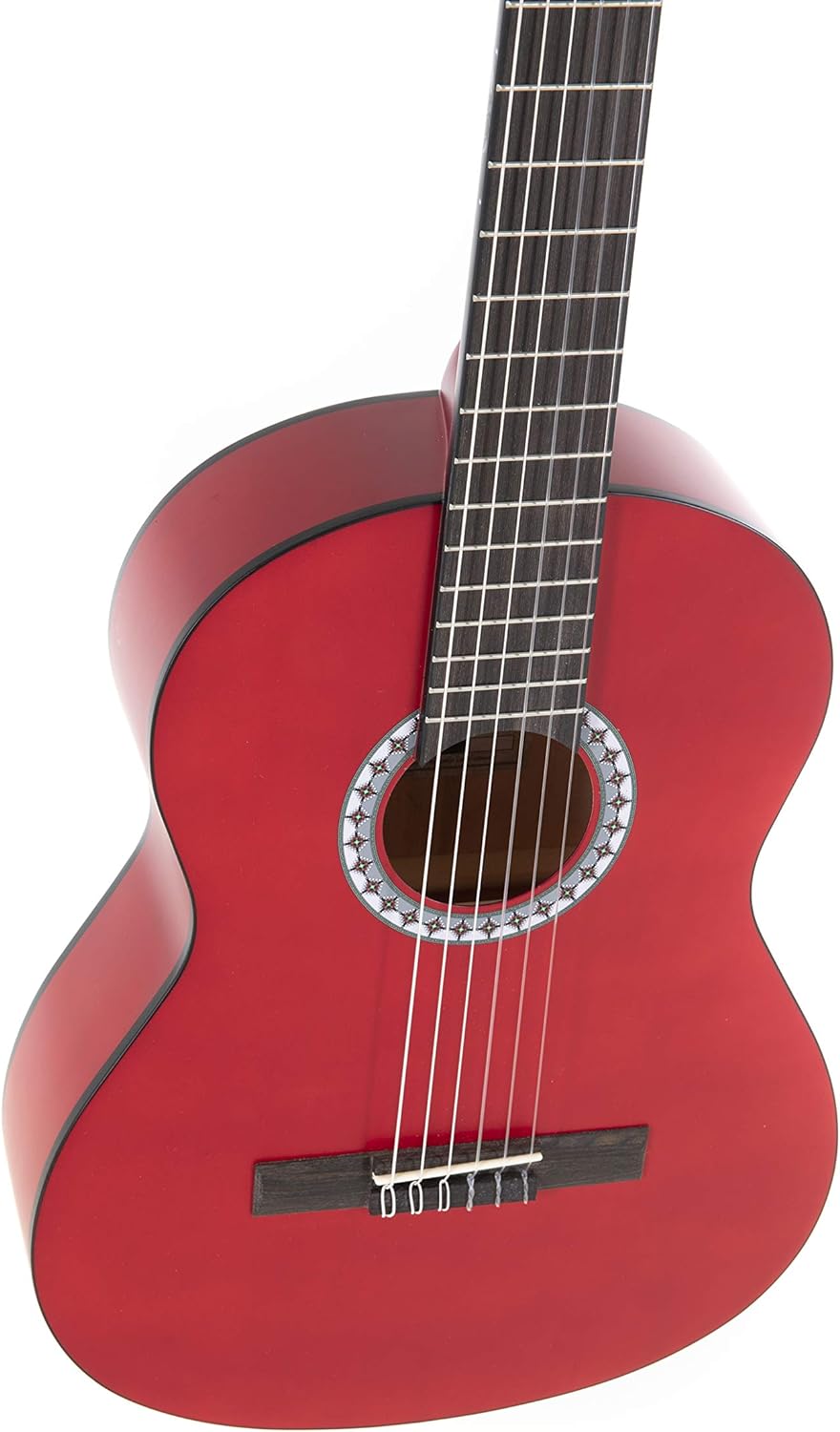 GEWA Konzertgitarre BASIC 3/4 transparent rot - PS510143 - ***NEU***, 3/4 transparent rot