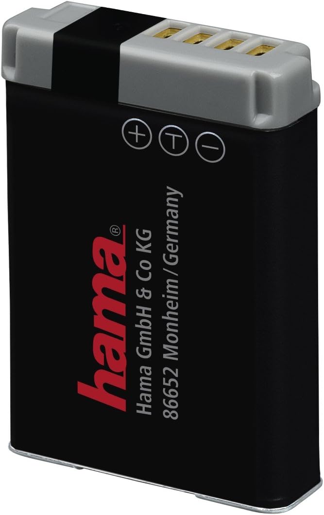 Hama Li-Ion Akku DP 471" (für Canon PowerShot G1 X Mark III/SX 720 HS/G7X/G7XMark II/SX620H/G5X/G9XM
