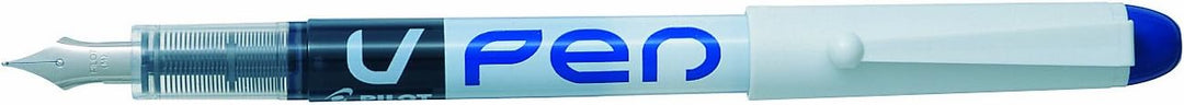 Pilot V-Pen Füllfederhalter (Einwegfüller) 12 Stück blau