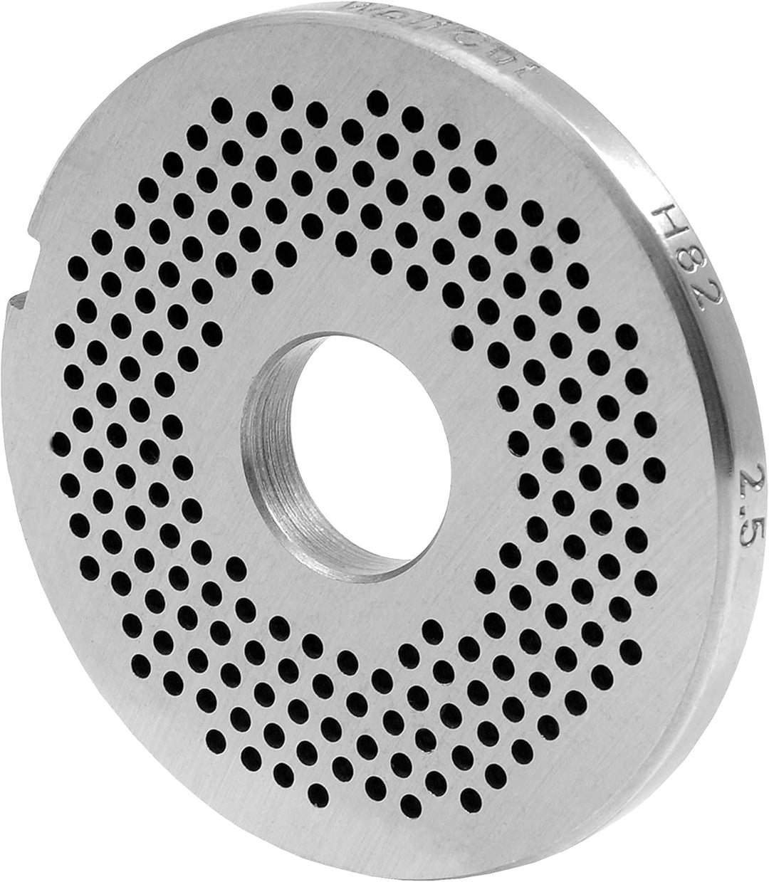 Wolfcut Lochscheiben kompatibel mit Fleischwolf FEUMA TW-H82 Werkzeugstahl (2,5 mm)