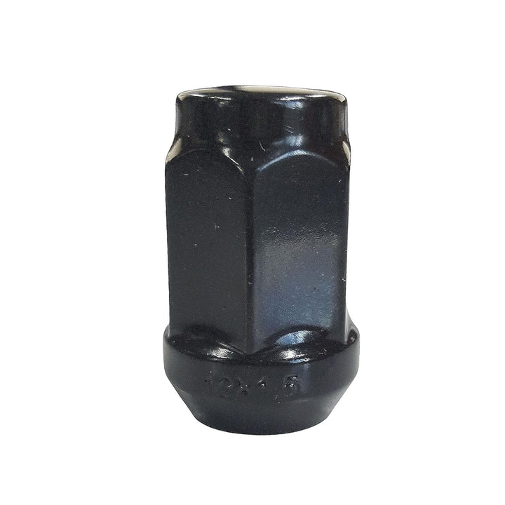 TRACER 20 schwarze Radmuttern Kegelbund geschlossen M14x1,5 kompatibel mit Chrysler, Ford, Land Rove