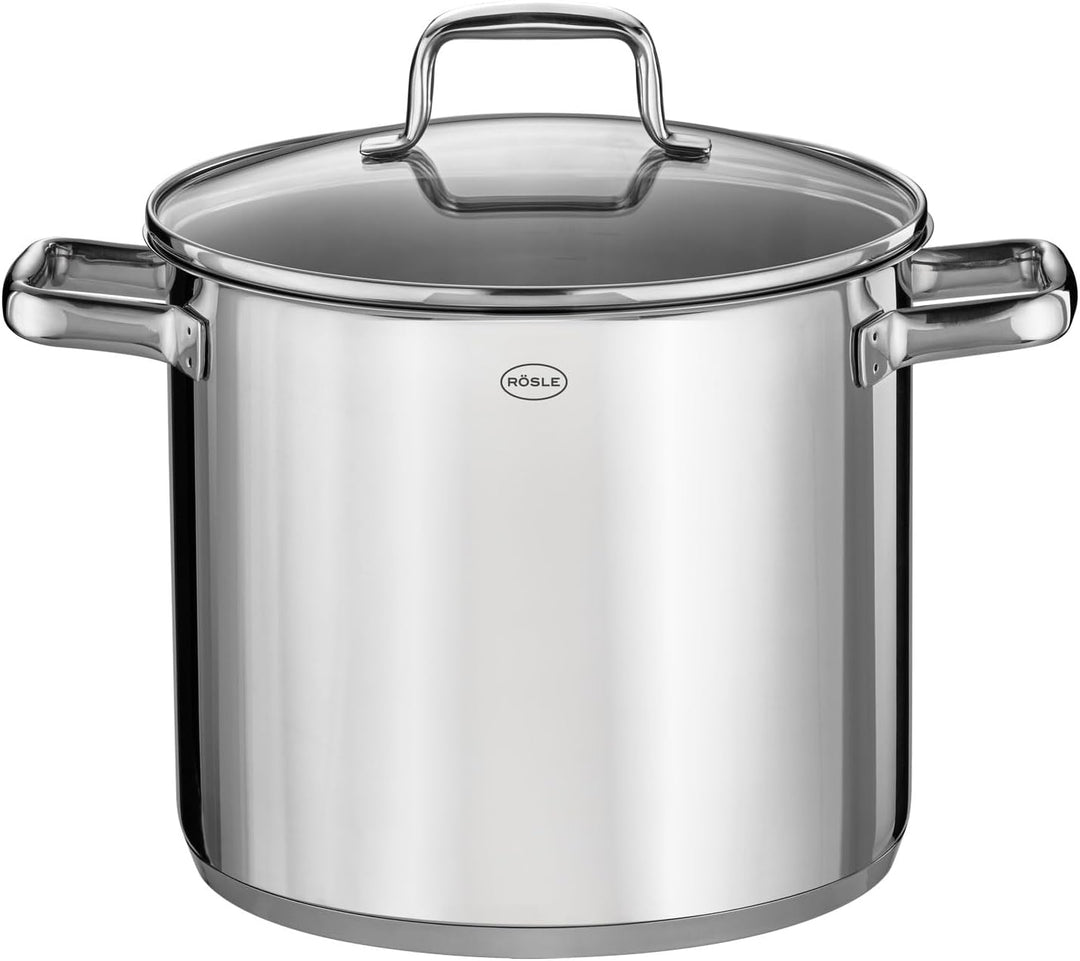 RÖSLE Gemüsetopf - Edelstahl 18/10 - mit Deckel - Ø 24 cm