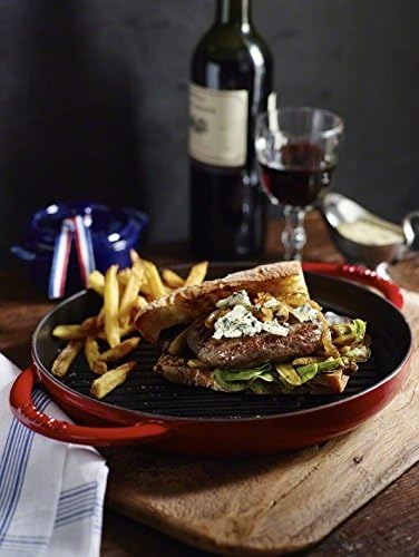 Staub 40511-782-0 Grillpfanne, rund, 30 cm, Gusseisen, grau