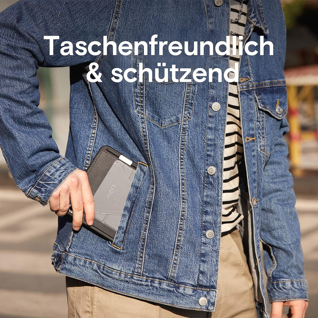 MOFT Snap Case für iPad Mini 6, mit Integriertem Stifthalter, Magnetfreundlich mit dem Snap Tablet-Z