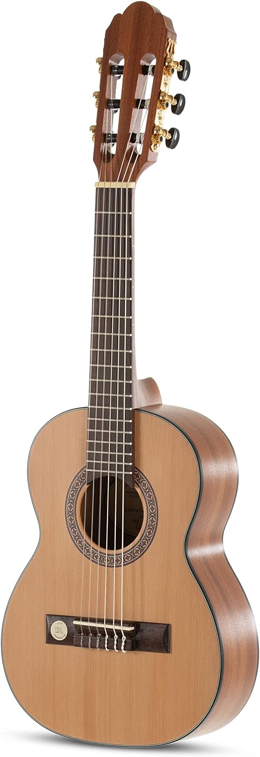 GEWA Klassikgitarre Pro Arte Maestro Linkshänder CM-25 1/4 Grösse, für Alter: ca. 4-7 Jahre