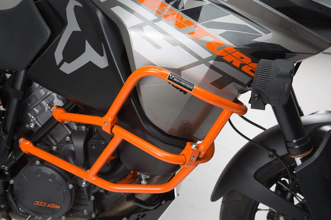 SW-MOTECH Oberer Sturzbügel für orig. KTM Sturzbügel, Orange - KTM 1290 SAdv R/ S (16-), 1090 Adv (1