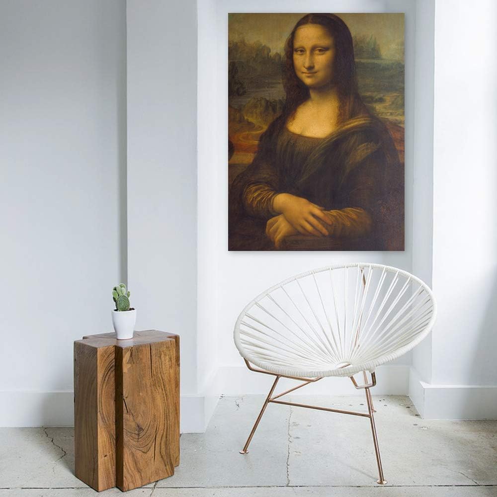 JUNIWORDS Poster, Leonardo da Vinci, Mona Lisa, 60 x 80 cm, 60 x 80 cm