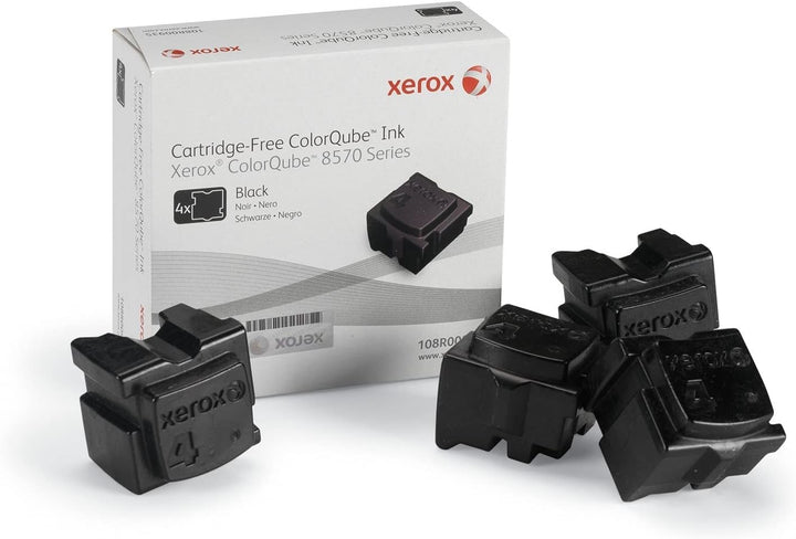 Xerox 108R00935 8570 ColorQube Standardkapazität 4 x 2.150 Seiten 4er-Pack, schwarz