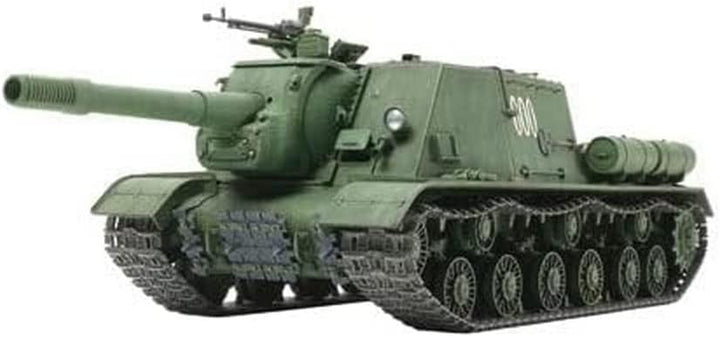 Tamiya 300035303 - 1:35 WWII Russischer Kampfpanzer JSU-152 (2), grün
