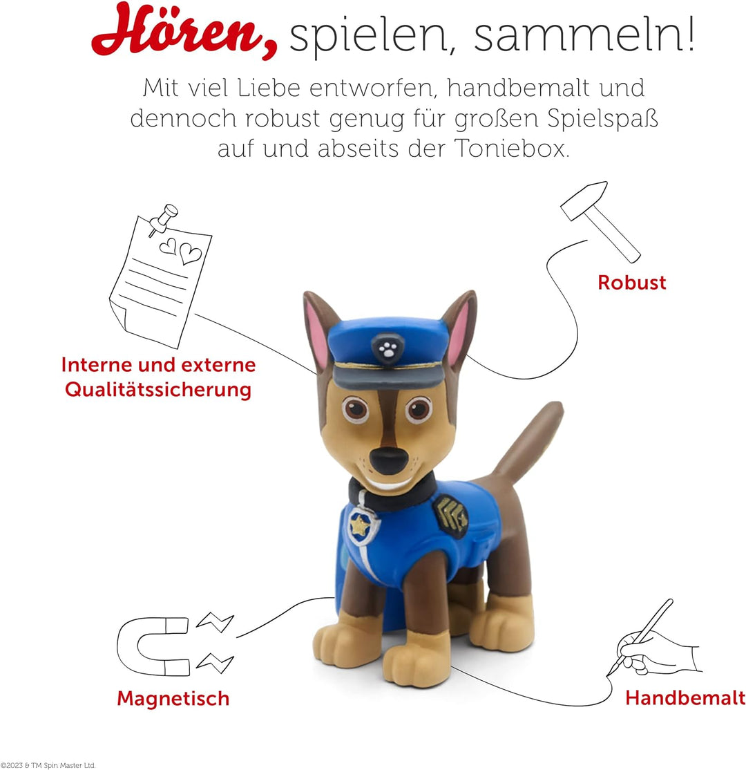 tonies Hörfiguren Bundle für Toniebox, 4 x PAW Patrol Figur, jeweils 4 spannende Geschichten für Kin