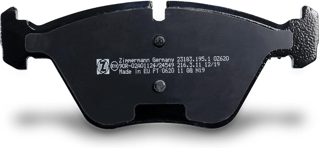 ZIMMERMANN 23183.195.1 Bremsbelagsatz Vorderachse x 1