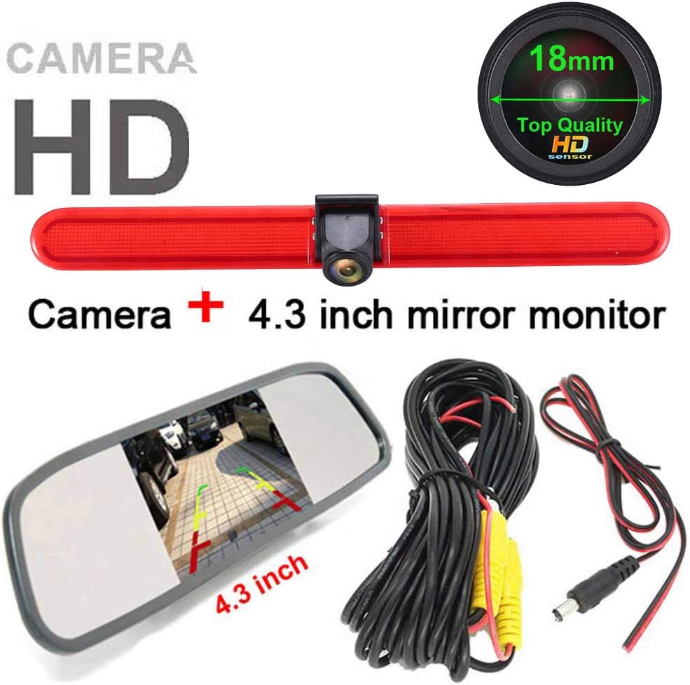 1280X720 Pixel Dritte Dach Top Mount Bremsleuchte Kamera Bremslicht Rückfahrkamera IR Licht für T5 M