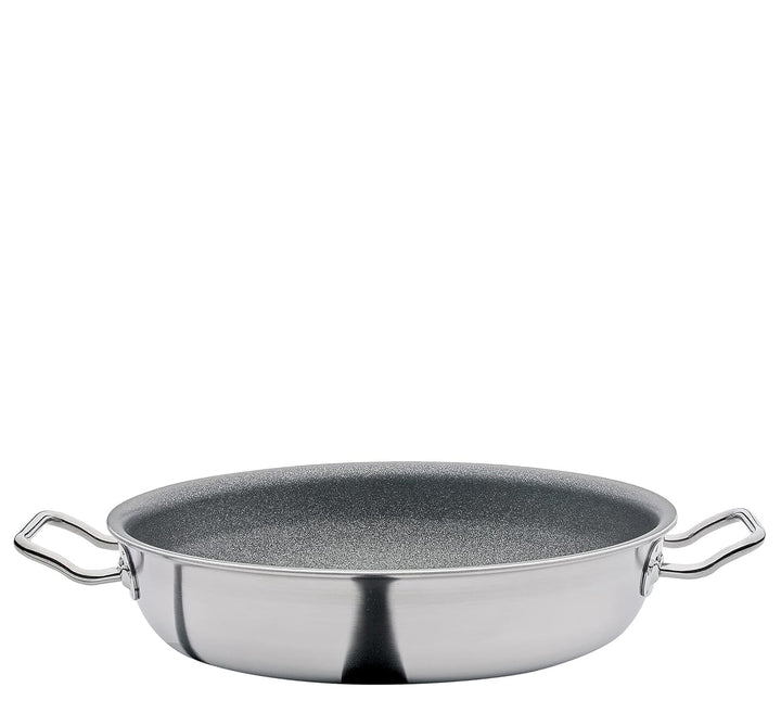 Spring Vulcano Intense Pro Servierpfanne XL | Hochrand 7cm | Ø32cm | Antihaftbeschichtet mit Schweiz