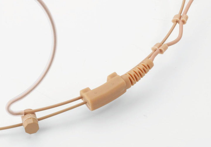 MONACOR HSE-152/SK Headset-Mikrofon, Beige, 234280