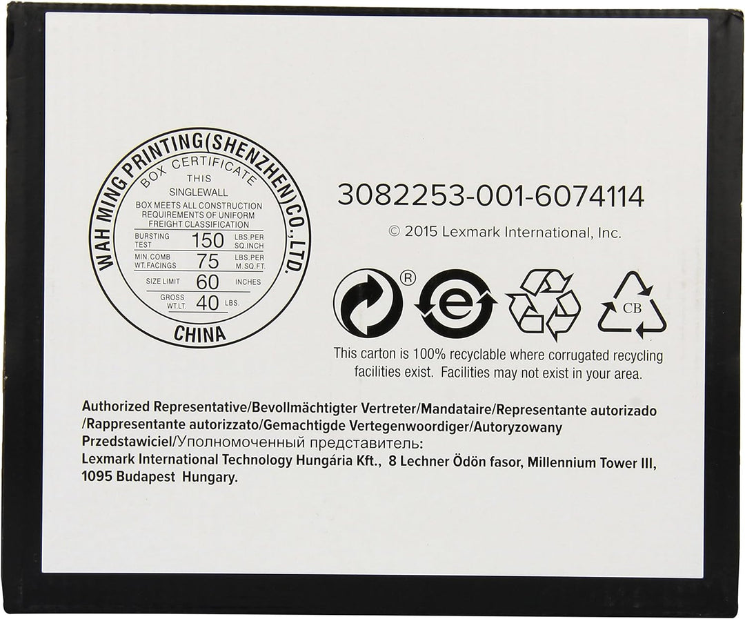 Lexmark 74C2SC0 Original Toner 1er Pack