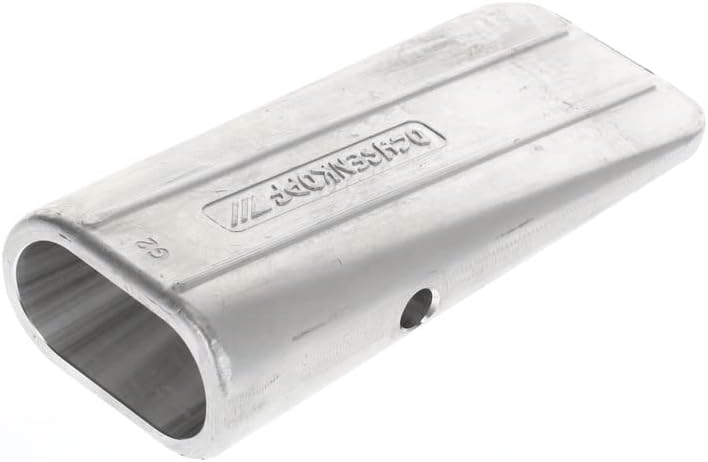 Ochsenkopf Alu-Hohlkeil einzeln, Geschmiedetes Aluminium, Zum Eintreiben von Stahl-, Alu- und Kunsts