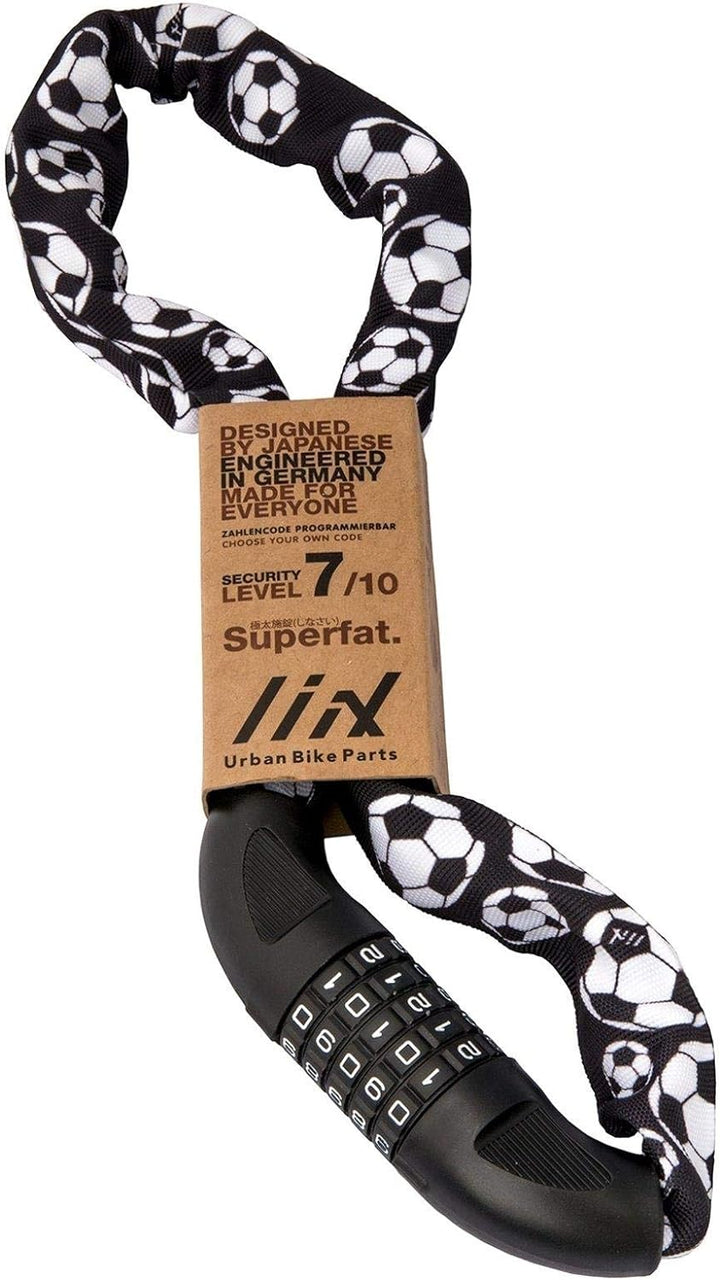 Liix Zahlenschloss Big Lock 85 cm, Fussball, BigLock