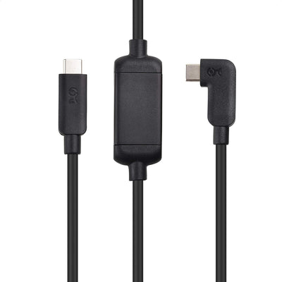 Cable Matters aktives USB C Kabel 7,5 m für VR Brille Oculus Quest 2 in Schwarz - Ersatz für Oculus