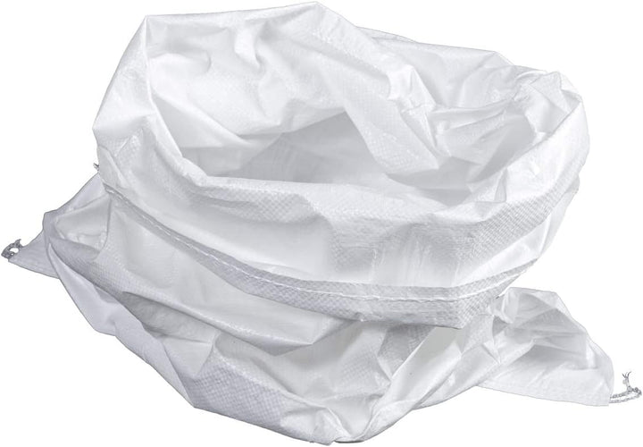 HaGa® Gewebesack 65 x 135cm - 50 Stk. Schwerlastsack PP-Sack Getreidesack weiss, 50