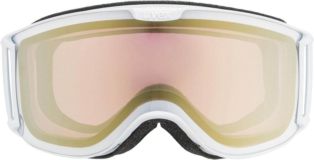 uvex skyper LM - Skibrille für Damen und Herren - verspiegelt - vergrössertes, beschlagfreies Sichtf