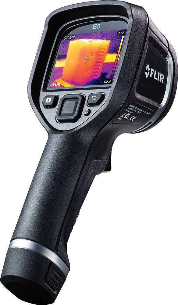 FLIR - E5-XT with WiFi & MSX E5-XT - Handheld Infrared Camera - with Extended Temperature Range, MSX