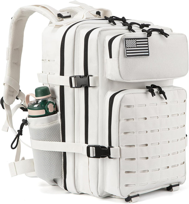 QT&amp;QY Taktischer MilitäR Rucksack Herren Gross 25l/35l/45L Bundeswehr Rucksack 3 Tage Molle Armee Ru