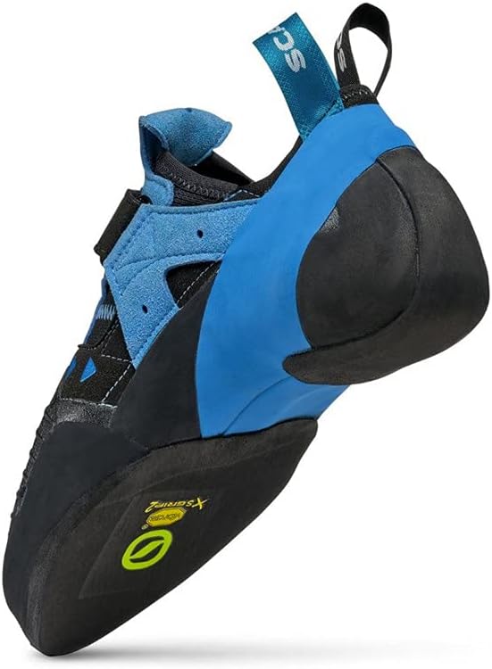 Scarpa Instinct VSR Kletterschuhe, Black-Azure, EU 37.5