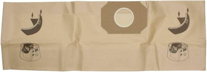 LUTH Premium Profi Parts Filterbeutel Thomas 787101 Nr 201 für Multisauger Nass Trocken 5stk