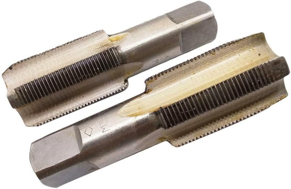Gewindeschneider-Set, Hochgeschwindigkeitsstahl, M30 x 1,5 mm, Kegel und Gewindebohrer und M30 x 1,5