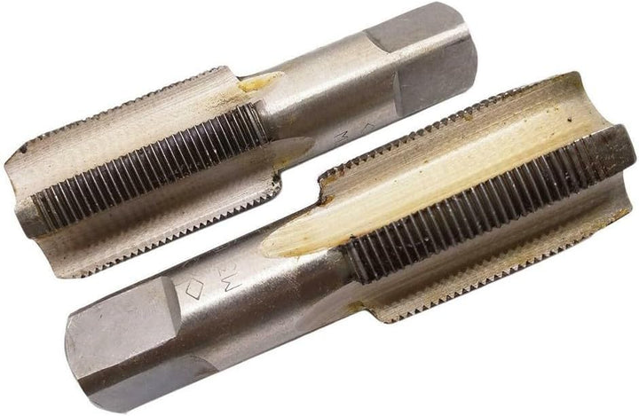Gewindeschneider-Set, Hochgeschwindigkeitsstahl, M30 x 1,5 mm, Kegel und Gewindebohrer und M30 x 1,5