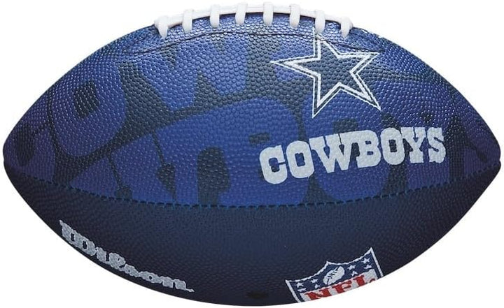 Wilson American Football MINI NFL TEAM SOFT TOUCH, Soft Touch-Mischleder Für Kinder DALLAS COWBOYS,