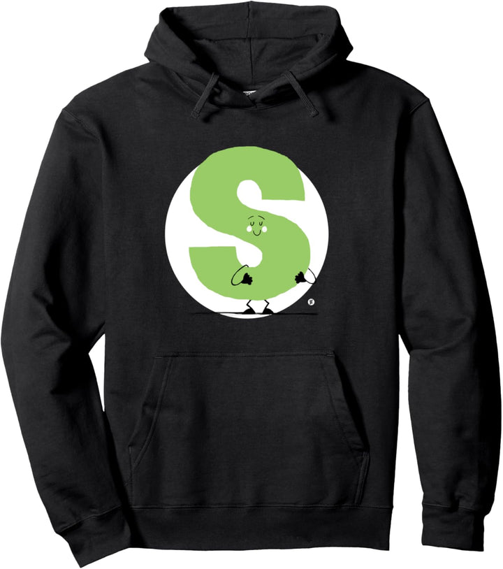 Alphabet - Netter Buchstabe S. Pullover Hoodie