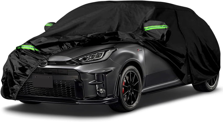 Autoabdeckung Wasserdicht Ersatz für Toyota Yaris Vitz XP130/XP210/GS/GR/GRMN Hatchback 2011-2023, V