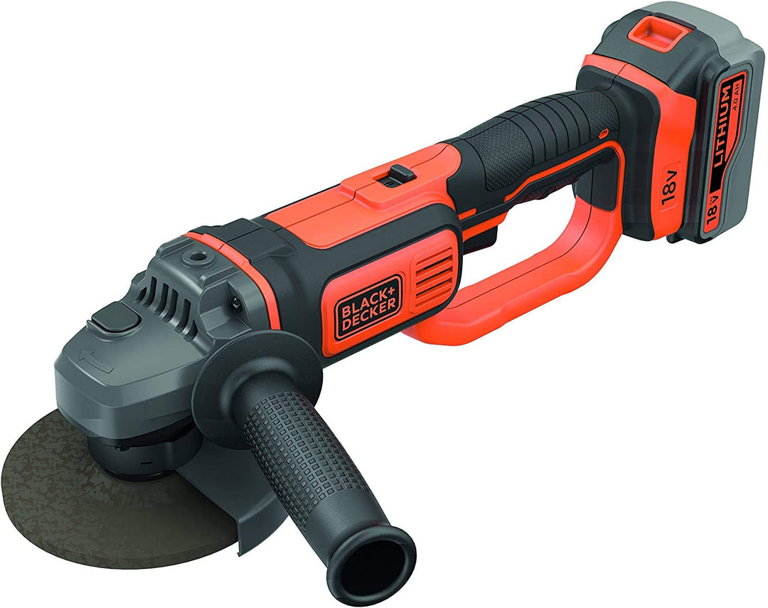 Black+Decker BCG720M1 Akku Winkelschleifer, 18 V