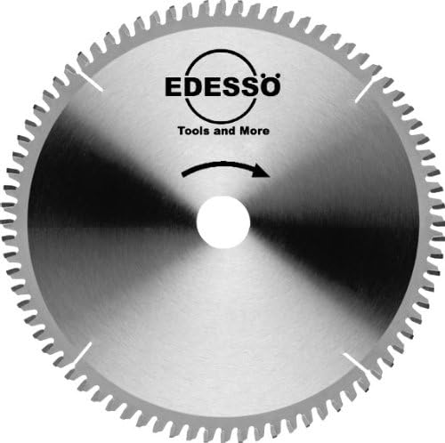 Edessö 45526030 HM-Kreissägeblatt Präzision-Spezial 2 KNL HW, Z=80 W neg, 260 x 2,5/1,8 x 30 mm, Sil