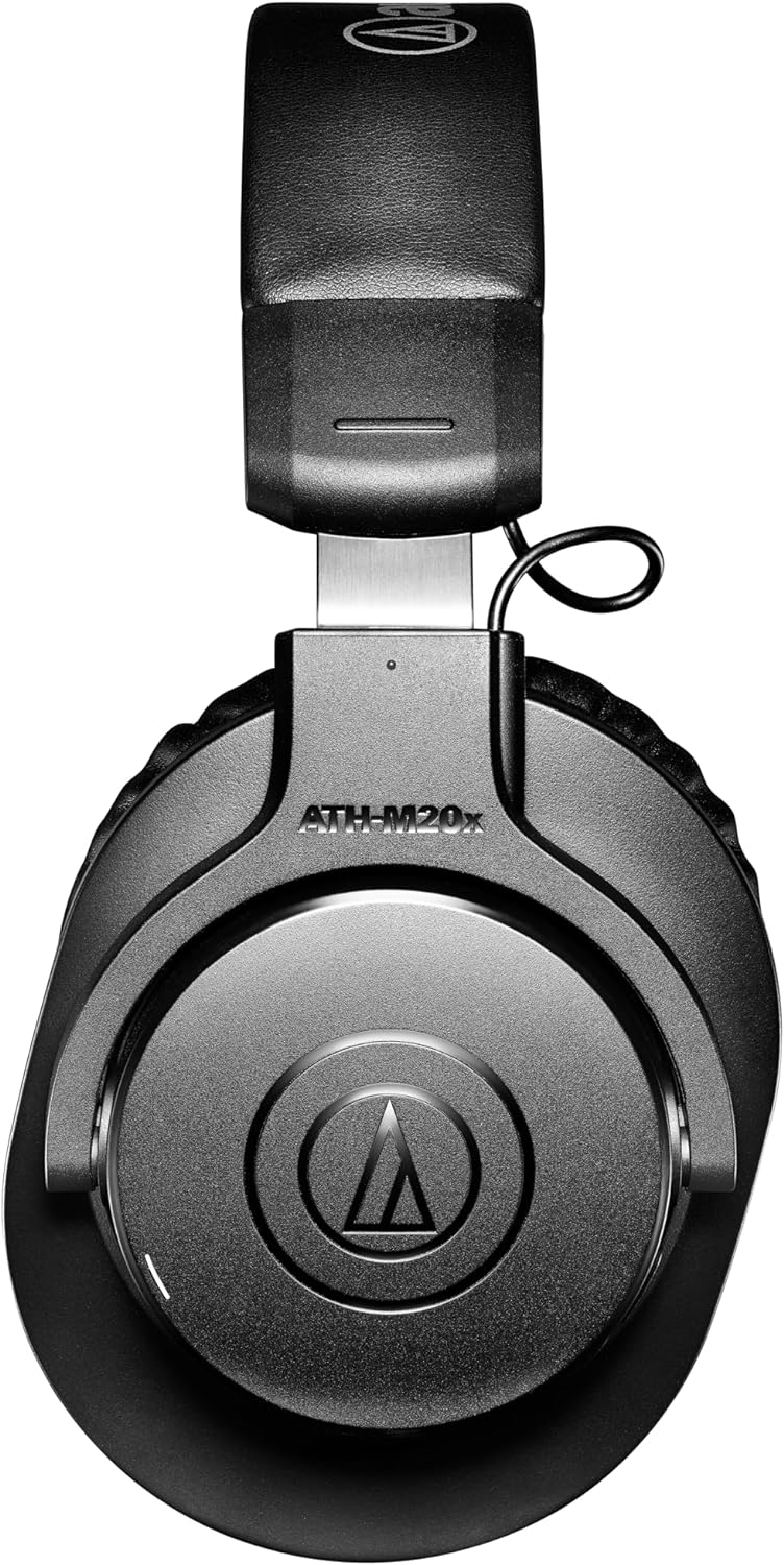Audio-Technica M20xBT Kabelloser Kopfhörer Schwarz, Kabellos