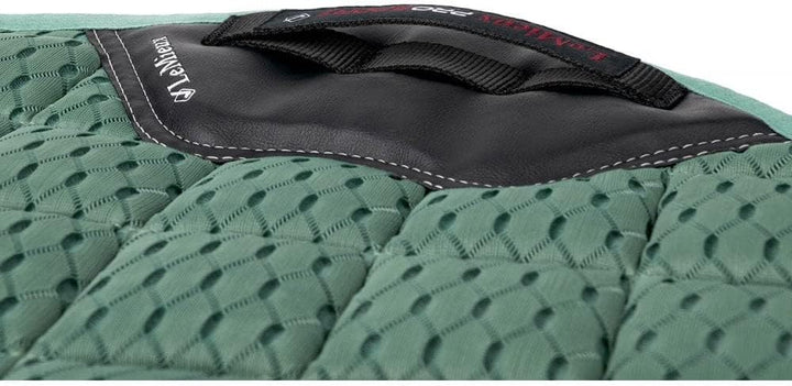LeMieux Prosport Cotton Close Contact Square Schabracke L Sage Carbon Mesh Square, L Sage Carbon Mes