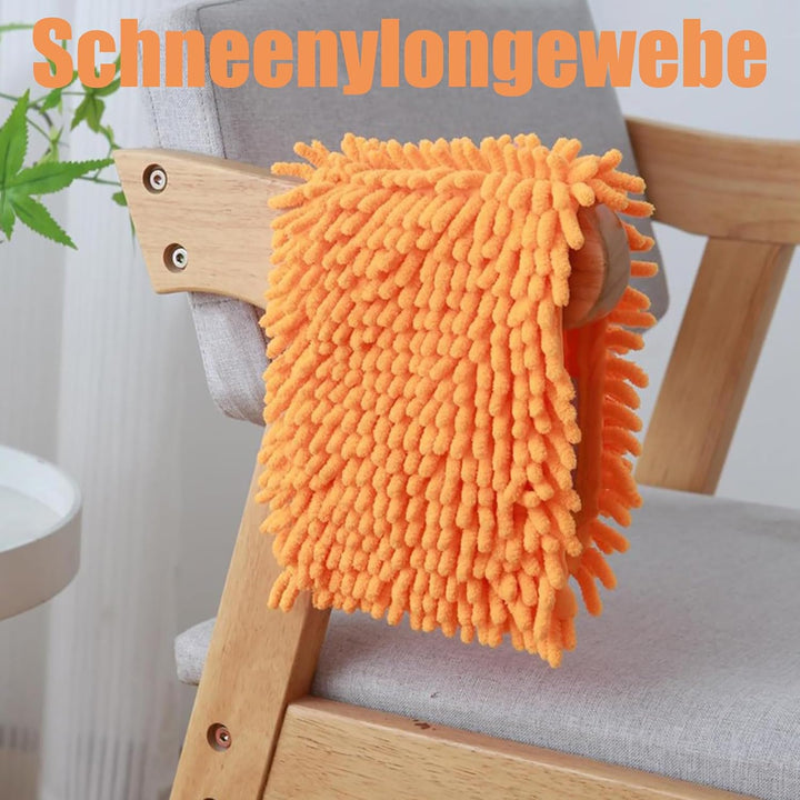 Mop Pads,5 Stück Mop Microfaser Reinigung Pads,Waschbarer Saugfähiges Wischmopp Bezug,Ersatz Mop Pad