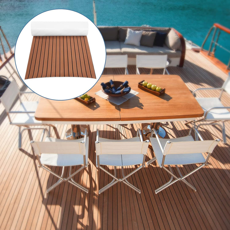 EVA Teak Bodenbelag Boot Yacht Boden Yacht Matte rutschfest EVA Schaum Deckmatte Teak Boot Boden Boo