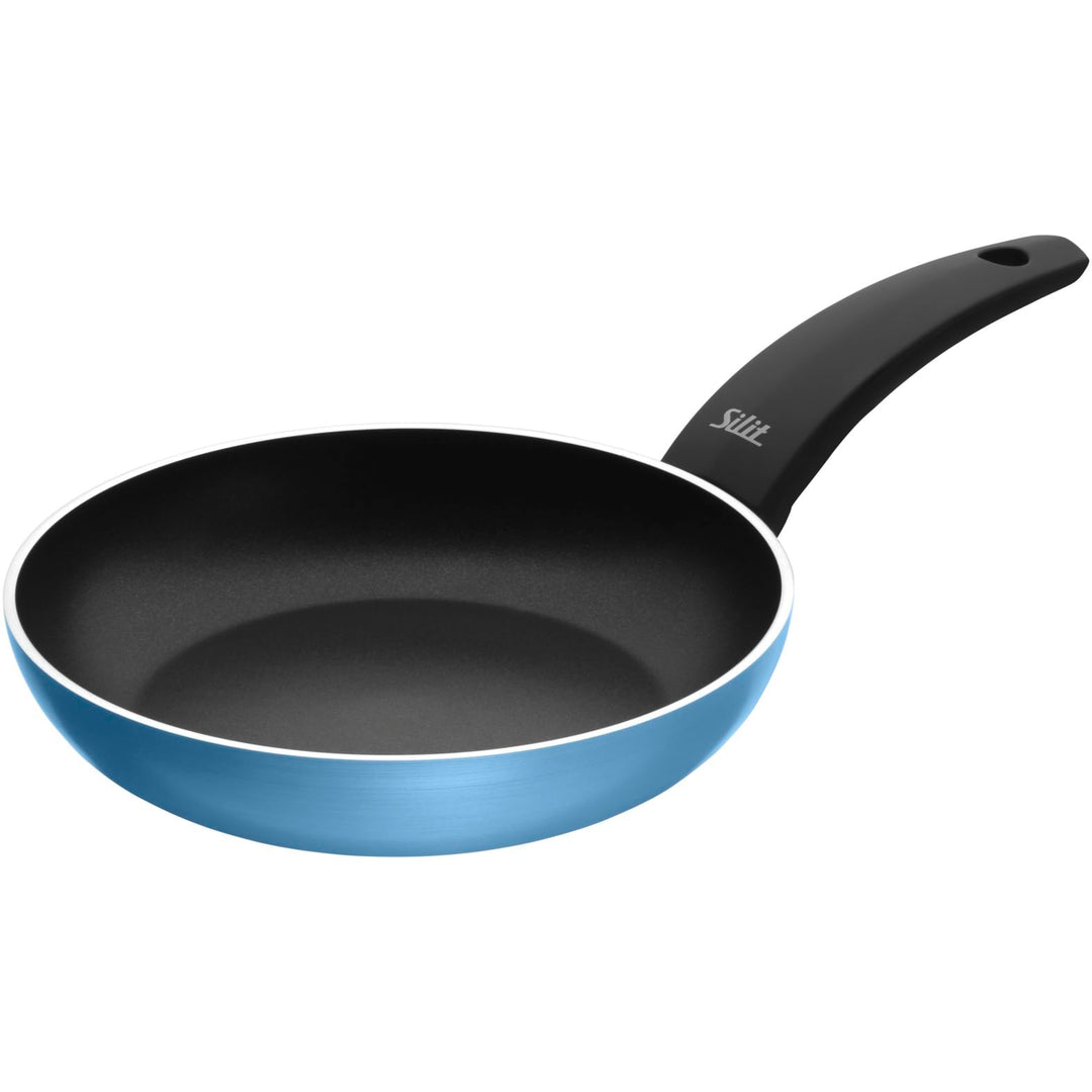 Silit Belluna Bratpfanne 28 cm Induktion, Aluminium beschichtet, Kunststoffgriff, für schonendes Bra