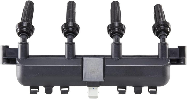 HELLA 5DA 193 175-441 Zündspule - 12V - 4-polig - Blockzündspule - geschraubt