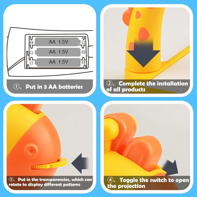 BARVERE Projektor Zeichentisch Kinder, Blau Maltafel Kinder, Tischplatte Smart Projektor Staffelei K