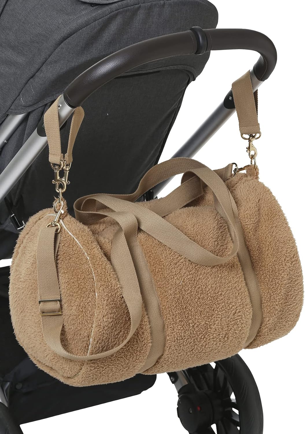 Vertbaudet VERTBAUDETWickeltasche,Baby Roll aus Plüsch Einheitsgrösse Beige, Einheitsgrösse Beige