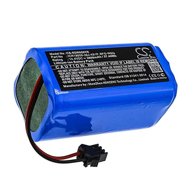 14.4V 2600mAh / 37.44Wh Ersatzakku, Batterie kompatibel mit Eufy RoboVac 11, 11S Plus,12,15TRoboVac