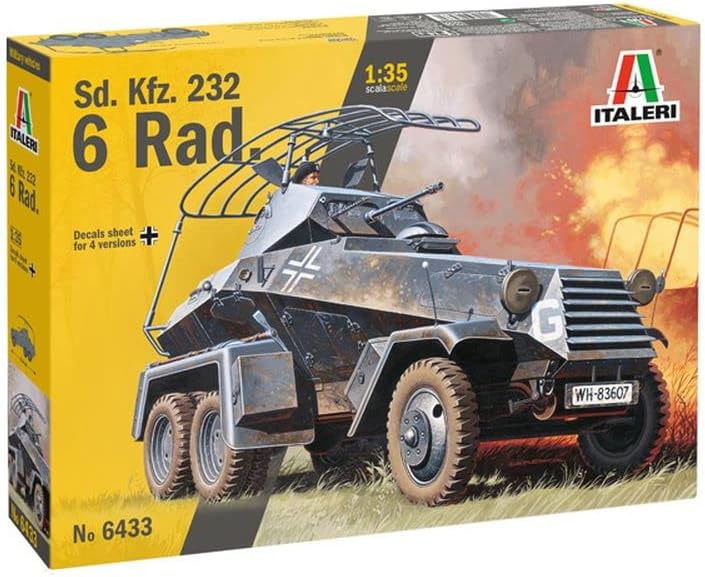 Italeri 6433S - Sd.Kfz.232 6 Rad, Mittel