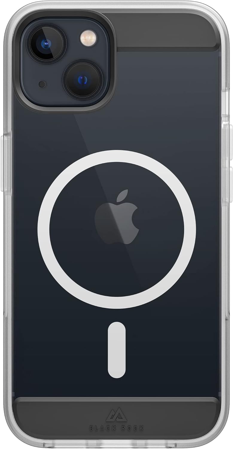 Black Rock - Hülle Mag Air Case Passend für Apple iPhone 14 I Handyhülle MagSafe Kompatibel, Transpa