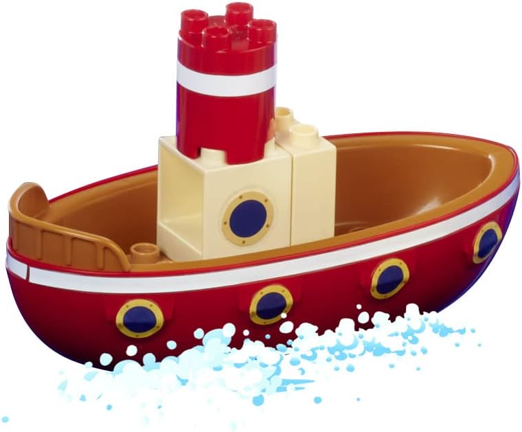 BIG-Waterplay - Peppa Pig Holiday - Outdoor-Wasserspielzeug mit grosser Wasserbahn, BIG-Bloxx Bauste