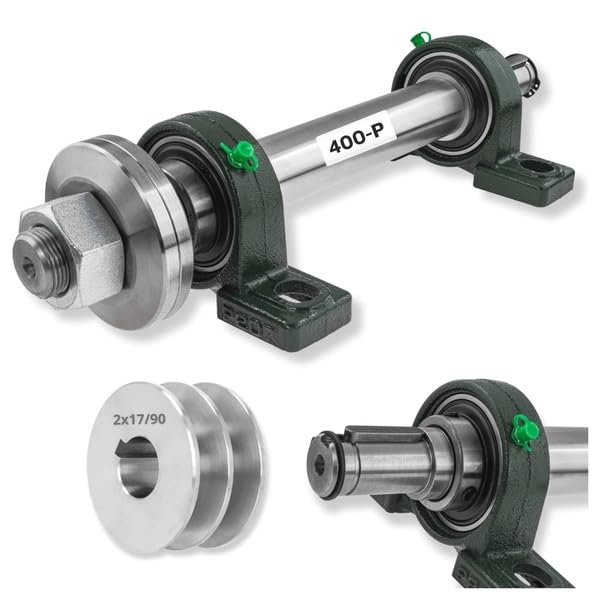 Welle für Kreissäge RECHTSGEWINDE Kreissägenwelle Sägenwelle 2fach Riemenscheibe NEU mehrere Längen
