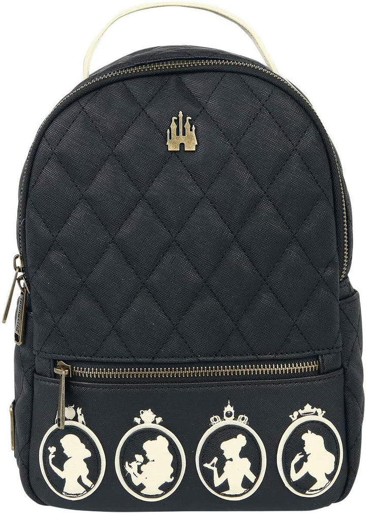 Loungefly Rucksack aus Kunstleder mit Disney-Prinzessinnen Silhoutte