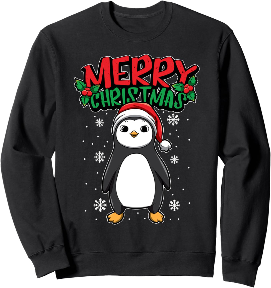 Weihnachtspinguin - Weihnachtstiere Sweatshirt